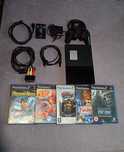 Konsola PS2 FreeMcBoot + Pad + konwerter HDMI+ gry
