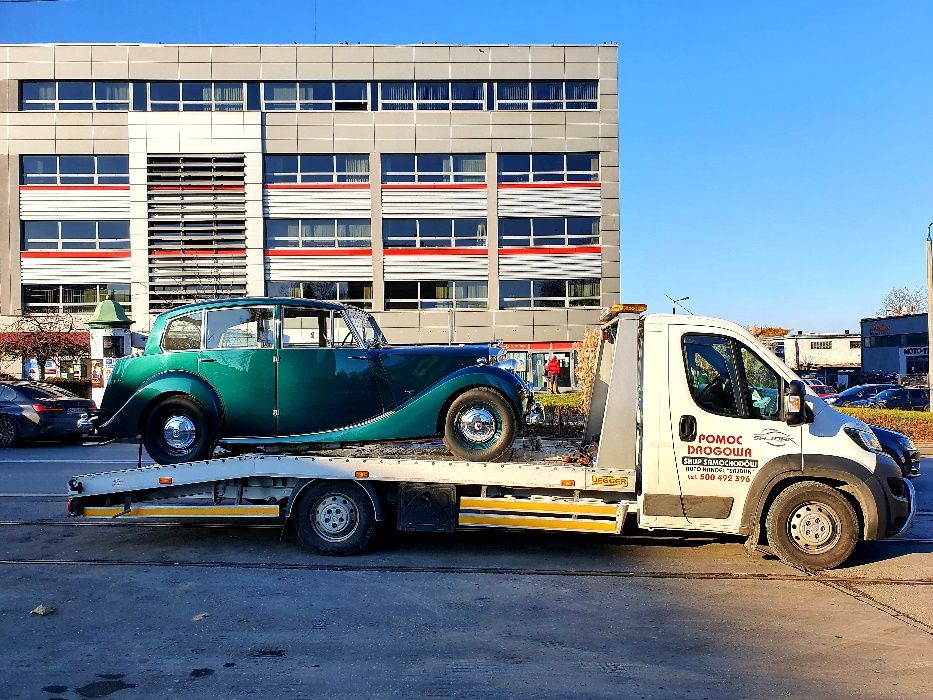 Laweta, Pomoc Drogowa SAJDAK, Holowanie, Auta zastępcze, AUTOSTRADA A4