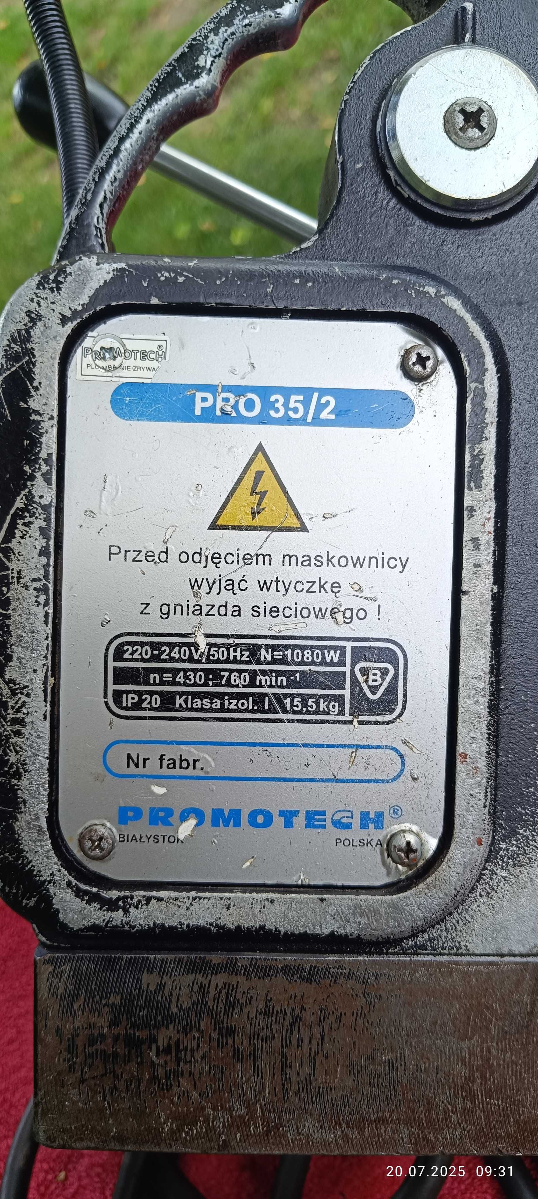 Wiertarka elektromagnetyczna  +siedem wierteł trepanacyjnych Gratis