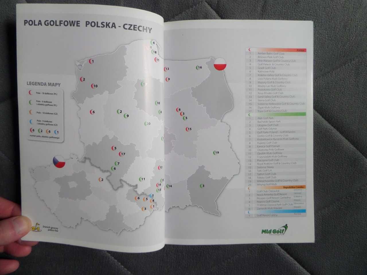 Piłki golfowe - 7 sztuk i katalog MidGolf