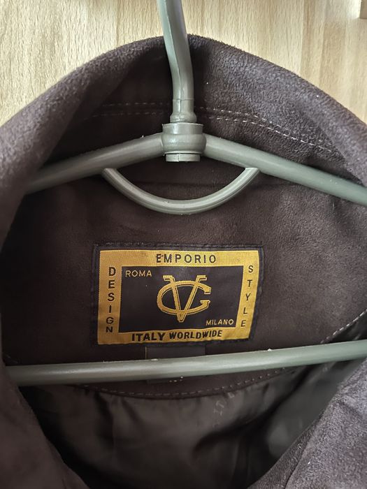 Куртка замшева (нубук) чоловіча