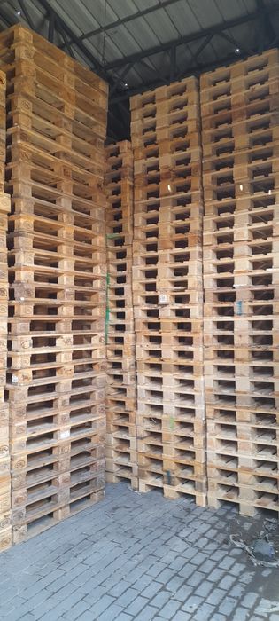 Paletes usadas selecionadas