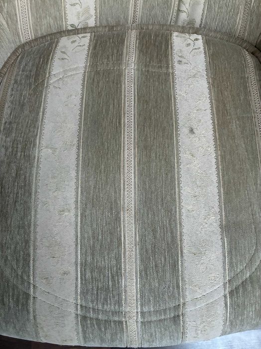 Klasyczny stylowy fotel uszak - vintage, używany