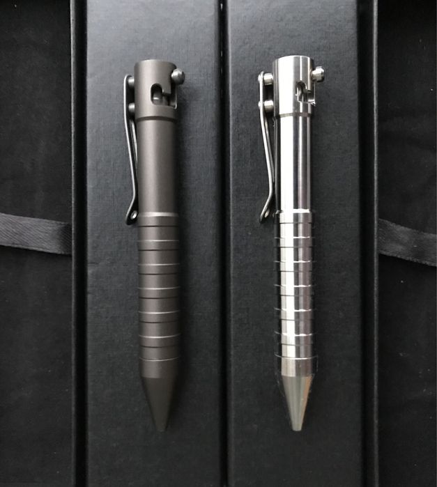 Титан. Алюміній. Bolt Action. Тактична кулькова ручка.