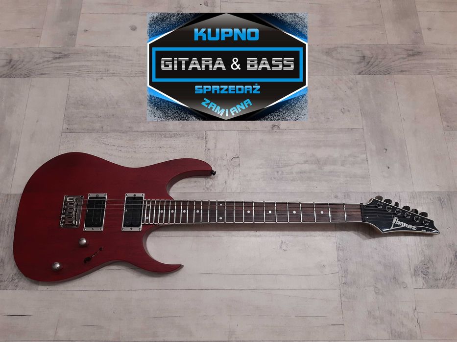 Gitara Ibanez RG321MH -INF- 2007r -transparent cherry- wysyłka-zamiana