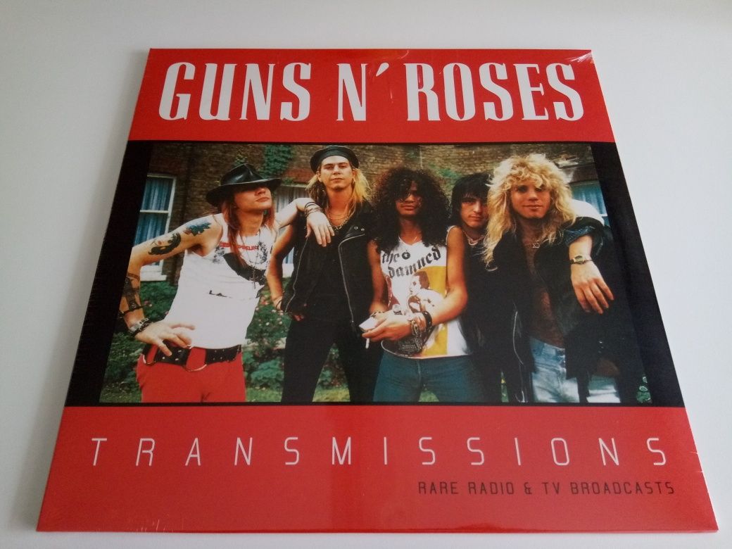 Disco Vinil LP Guns N' Roses ‎– Transmissions: Novo Selado