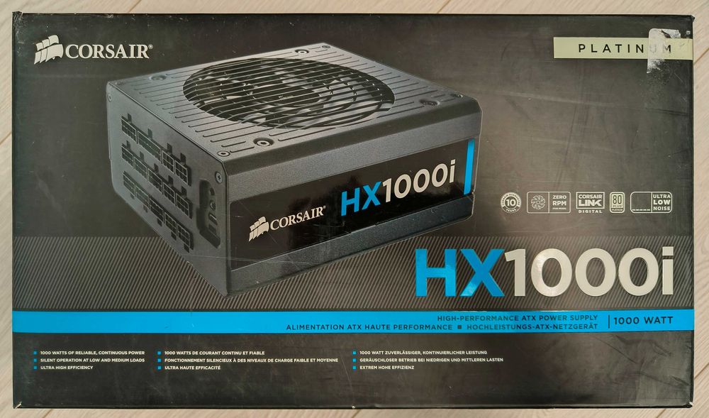 Блок питания Corsair HX1000i 1000W