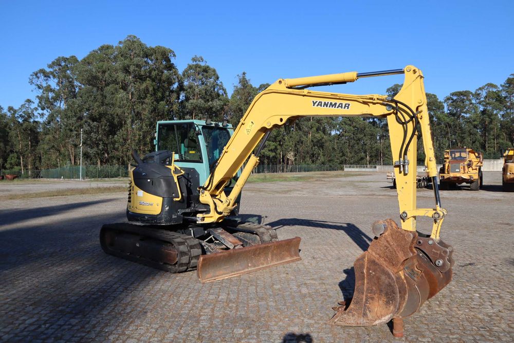 2015 Yanmar VIO80-1A Escavadora Giratória de Rastos
