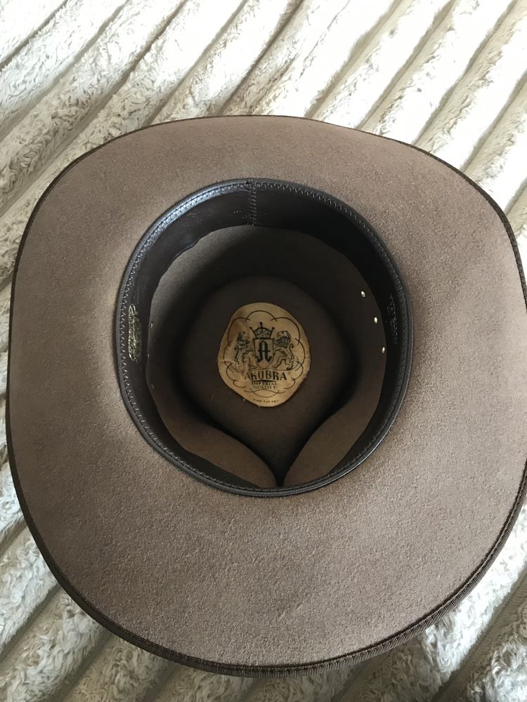 Акубра , капелюх , замша , натуральний , Akubra, оригінал.