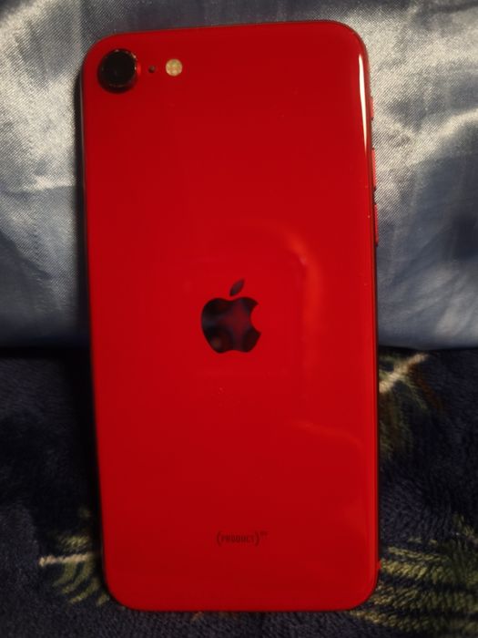 iPhone SE Vermelho ( Bateria 100% )