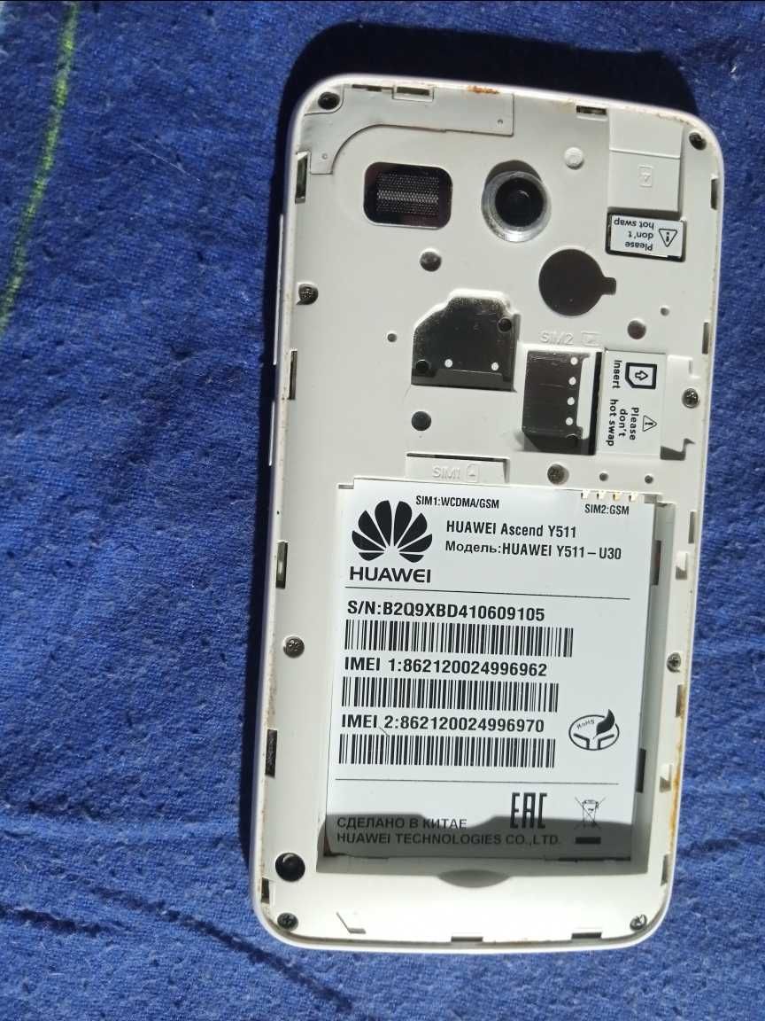 Телефон Смартфон Huawei Ascend Y511