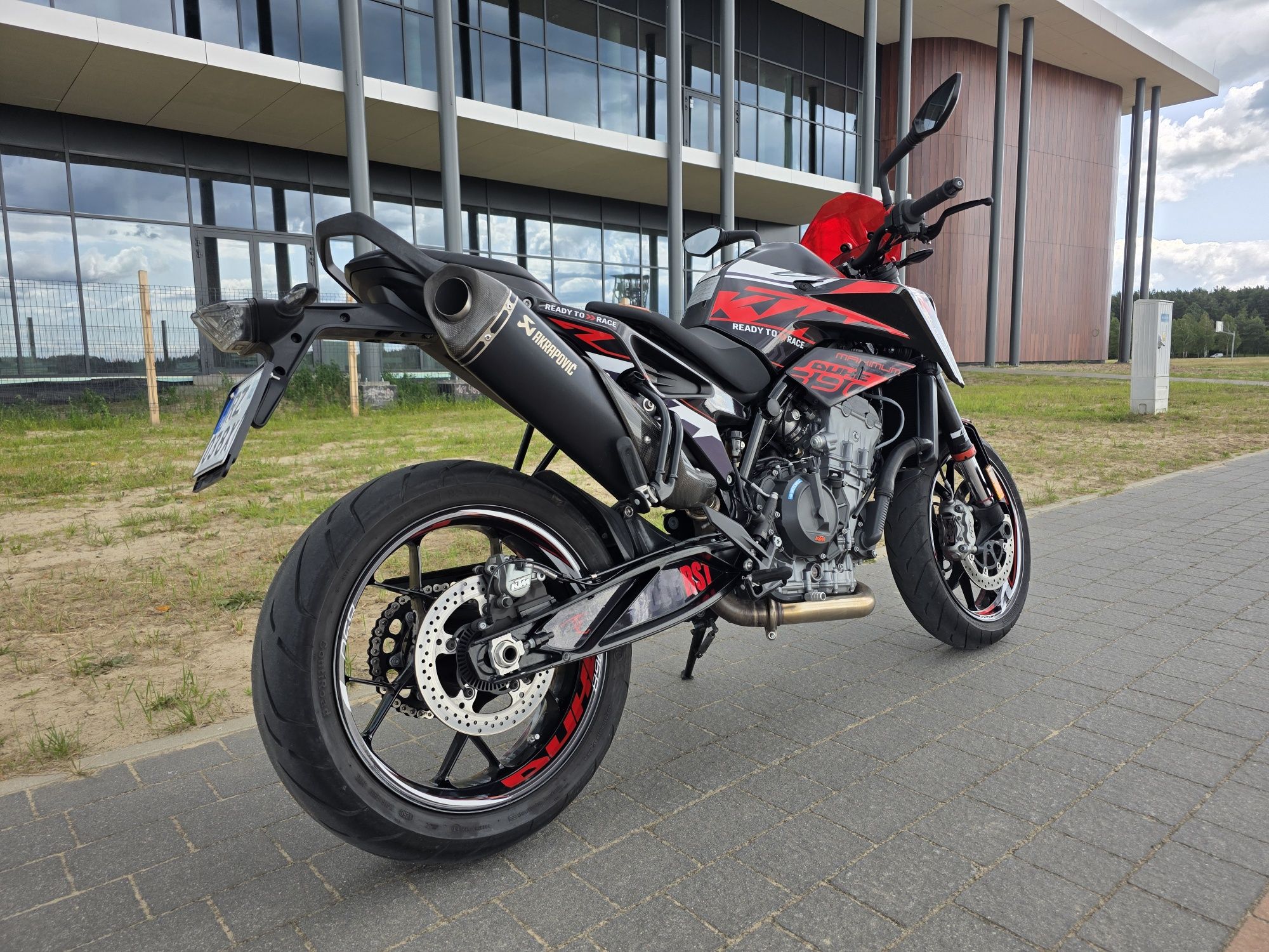 Ktm duke 890 black edition fv vat