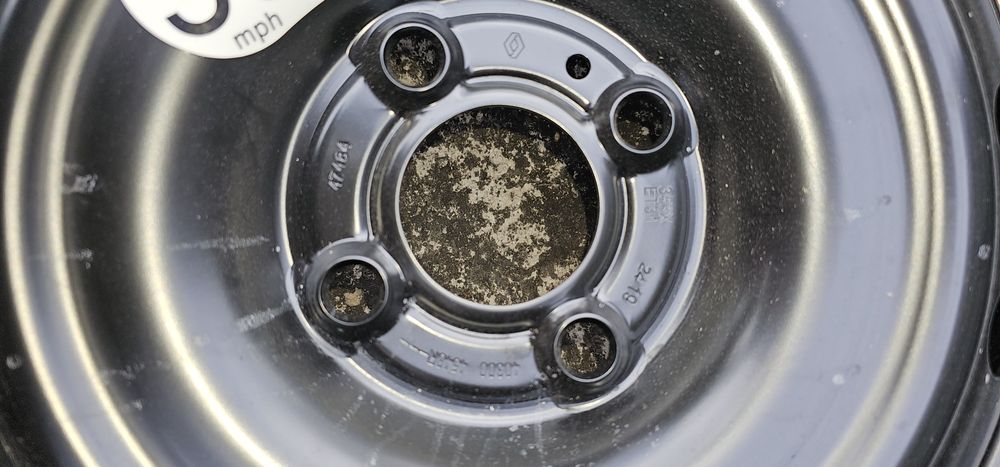 Koło zapasowe z  Renualt Clio V