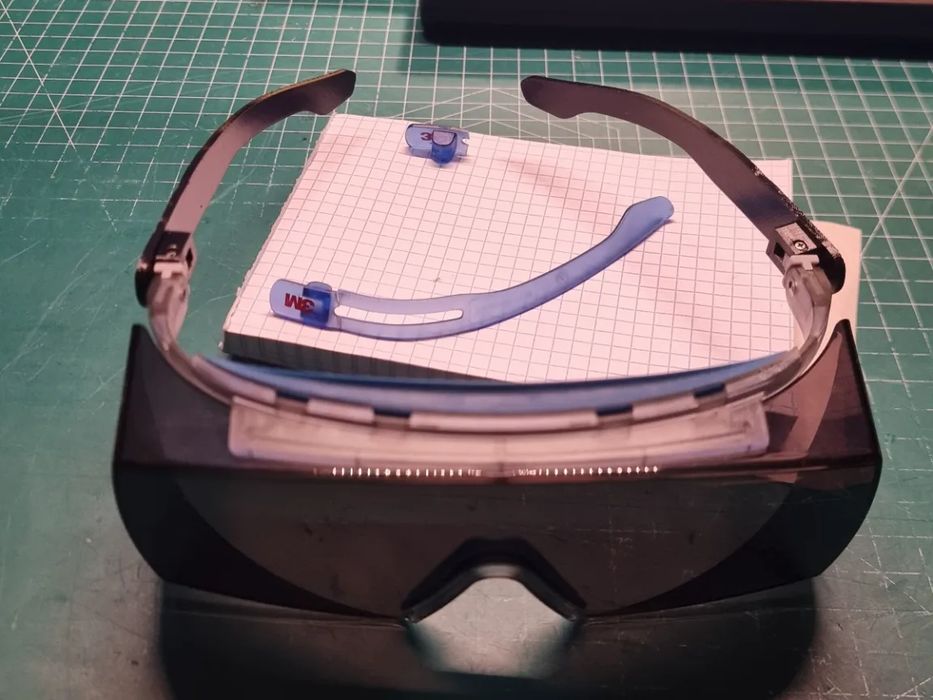 Varas de substituição para óculos de segurança 3M SecureFit 3700