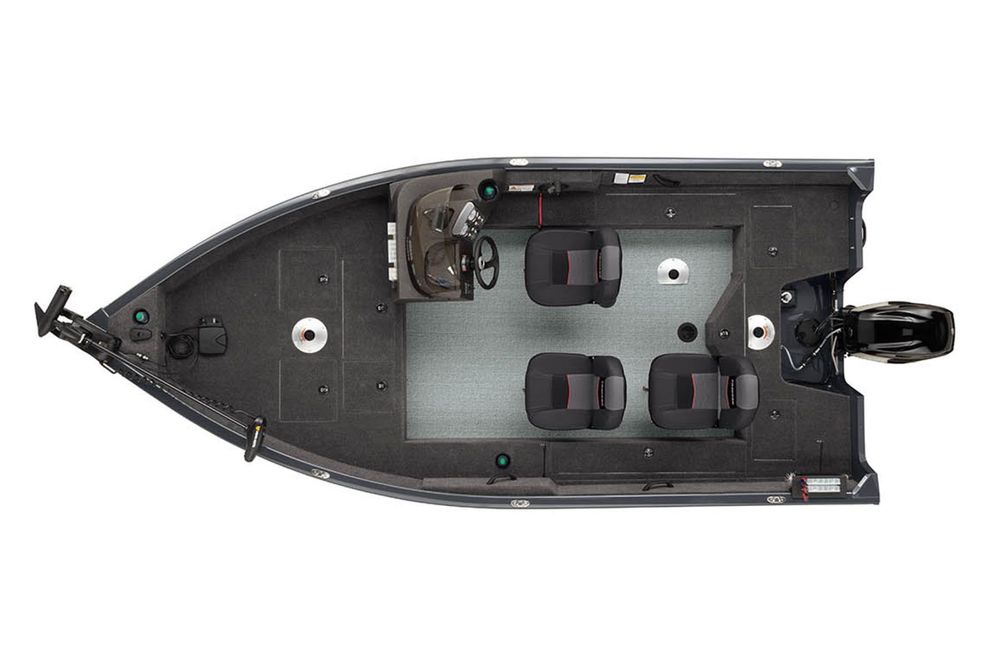 Łódz wędkarska aluminiowa Tracker Pro Giide V-16 Cs