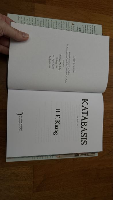 Katabasis, R.F.Kuang - deluxe limited edition (без підпису)