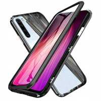 Etui 3w1 Magnetic GLASS 360° do Xiaomi Redmi Note 8T - Aluminium