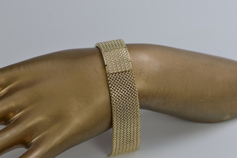 Złota bransoleta 14k 585 do zegarka męskiego mbw014y W