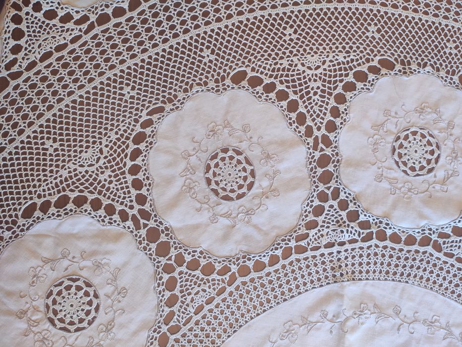 Toalha em algodão. feita a mão