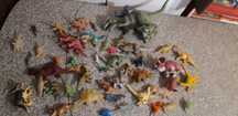 Conjunto de Figuras Dinossauros Diversos