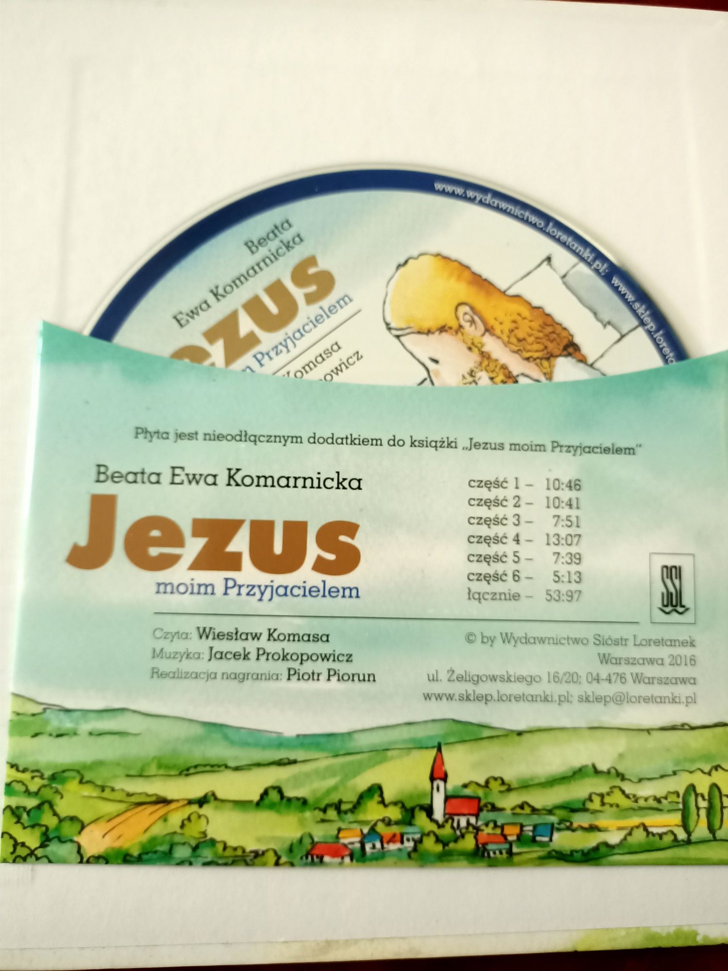 Jezus moim przyjacielem z płytą Komarnicka