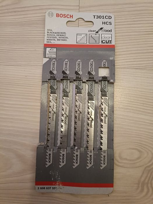 Brzeszczoty do wyrzynarki Bosch Nowe