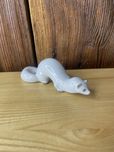 Figurka porcelanowa łasica Połonne PRL porcelana A477