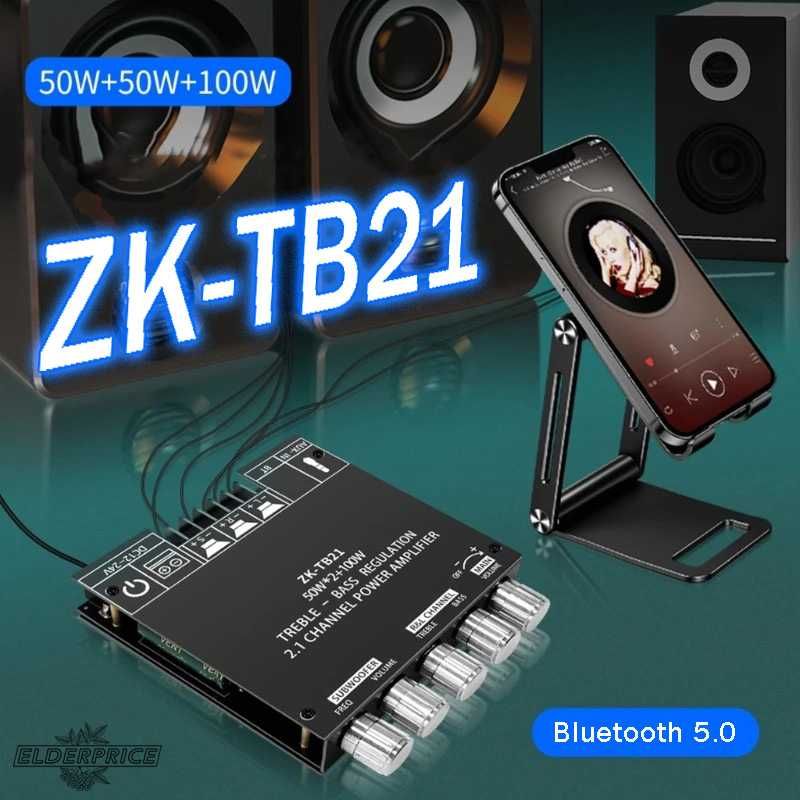 ZK-MT21  Zk-502mt Zk-tb21 Підсилювачи звуку Bluetooth 2.1 v5.0 50Вт*2