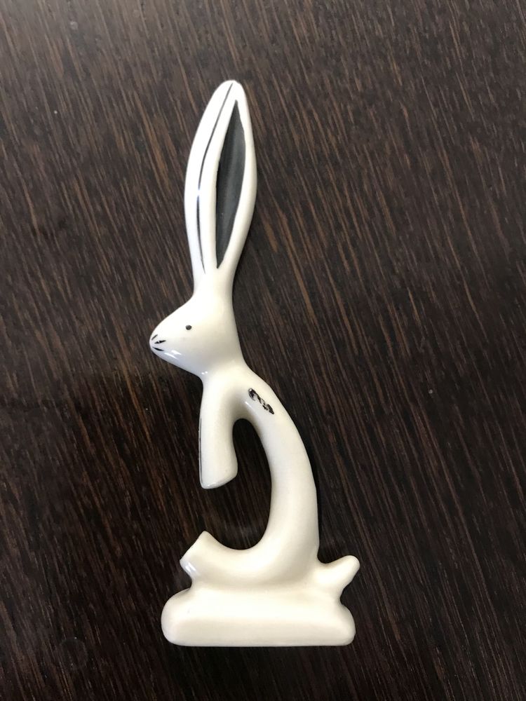 Figurka porcelanowa królik, króliczek