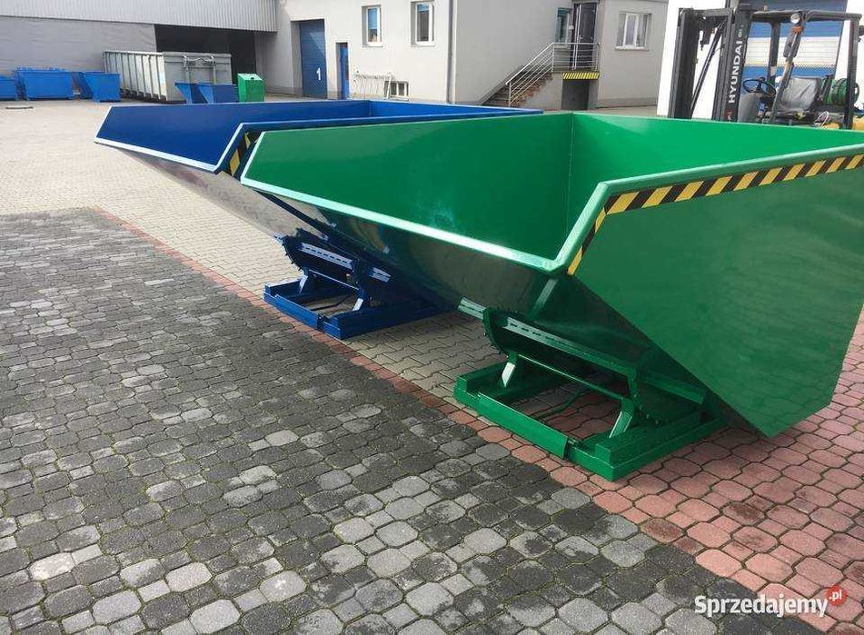 Koleba Samowyładowcza NTK HD 1100L Złom, Wióry, Plastik,Gruz,Aluminium