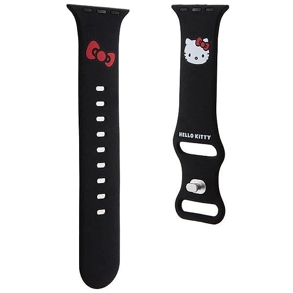 Pasek Hello Kitty Silicone Kitty Head na Apple Watch 38/40/41mm - czar