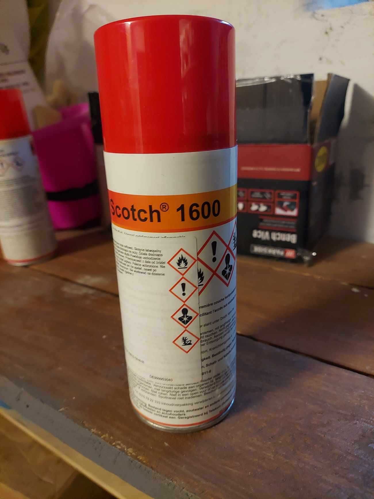 Spray Antykorozyjny Czarny 400ml 3M scotch 1600