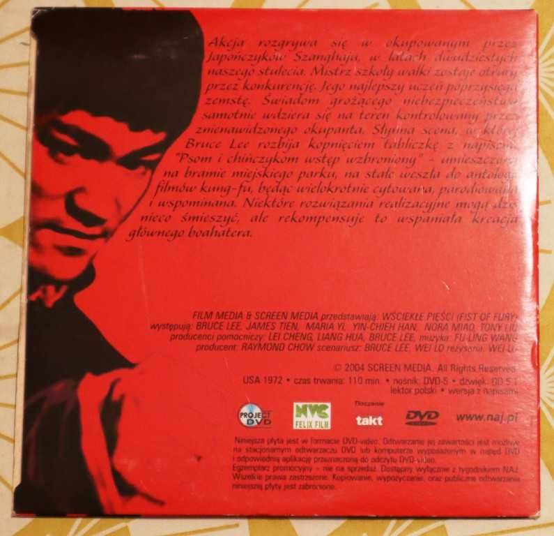Bruce Lee. Życie (biografia) + Wściekłe pięści (DVD)