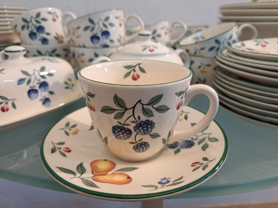 Serwis Royal Stafford Toscana filiżanka kawowy herbaciany obiadowy