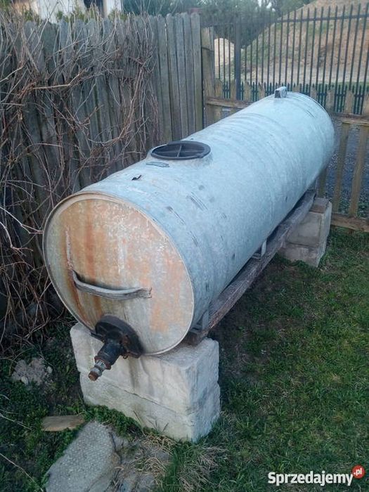 Beczka ocynk 600 litrów