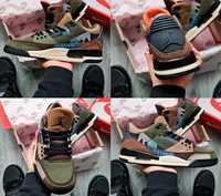 Мужские кроссовки Nike Air Jordan 3 Retro Patchwork Camo 41-45 найк