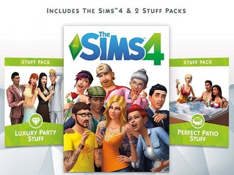 The Sims 4 + Luxury Party + Perfect Patio Stuff Origin CD Key