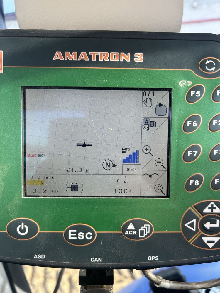 Amazone UF 1201 belka 21/15 GPS Amatron 3