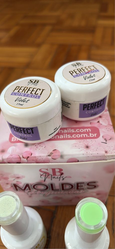 Itens novos manicure gel unhas