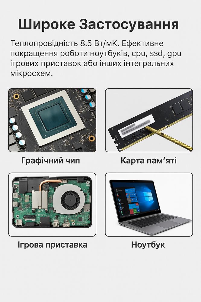 Термопрокладка Honeywell ptm 7950 40x80x0.25mm
