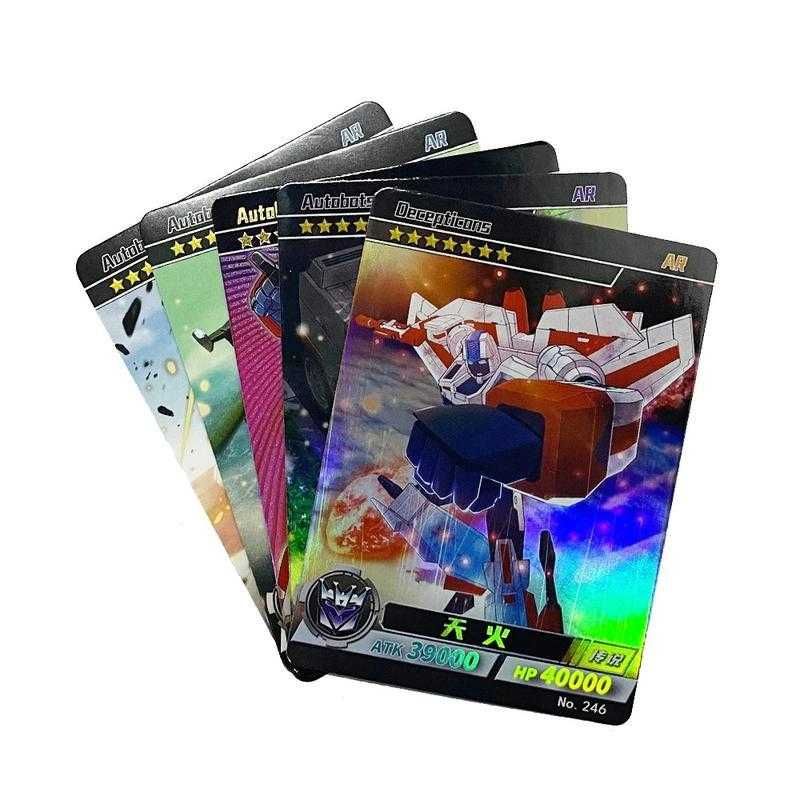Оригинальные игровые коллекционные карты hasbro transformers