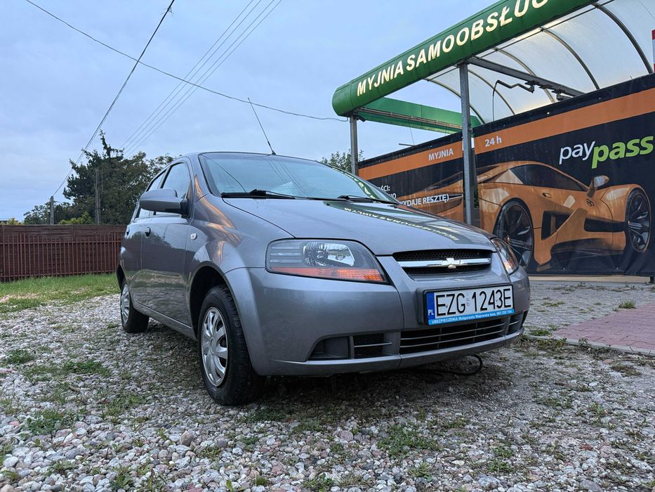 Chevrolet Kalos Aveo 1.2 2005r. Klimatyzacja 5drzwi Zadbany