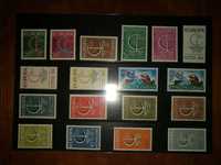 Filatelia - selos Europa 1966