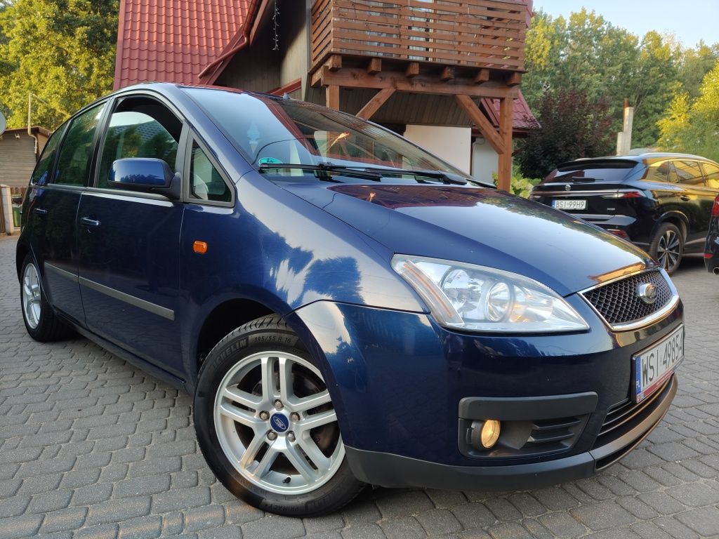 C MAX 1.8 Benzyna 120KM Alu Clima Wnętrze jak Nowe ZAREJESTROWANY