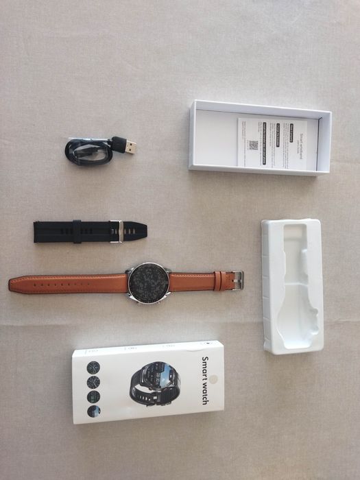 Smart watch smartwatch, muito elegante completo e novo na caixa