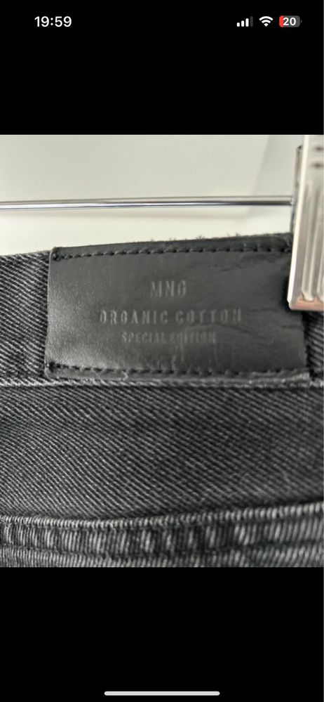 Jeansy do kostek Mango 38