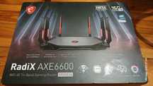 Router MSI RadiX AXE6600 WiFi 6E (6600Mb/s a/b/g/n/ac/ax)