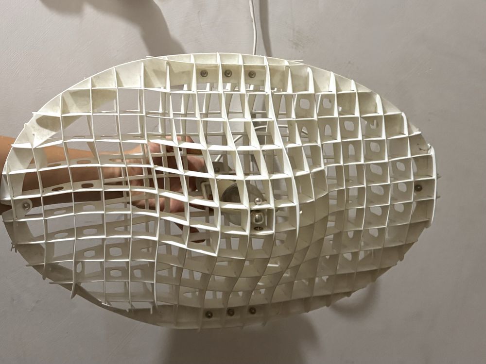 Lampa biała  UFO