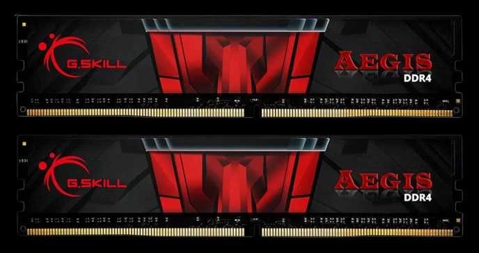 Memória RAM G.SKILL Aegis 8GB (2x4GB) DDR4-2400MHz