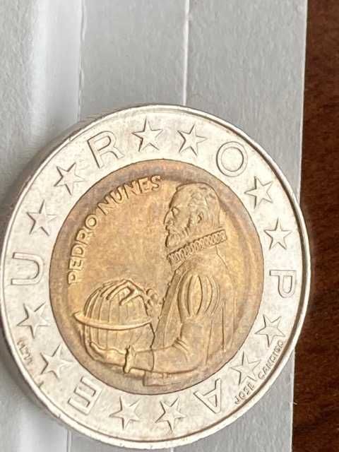Moeda bela, única, 100 escudos (100$00) 1991, com defeito de cunhagem